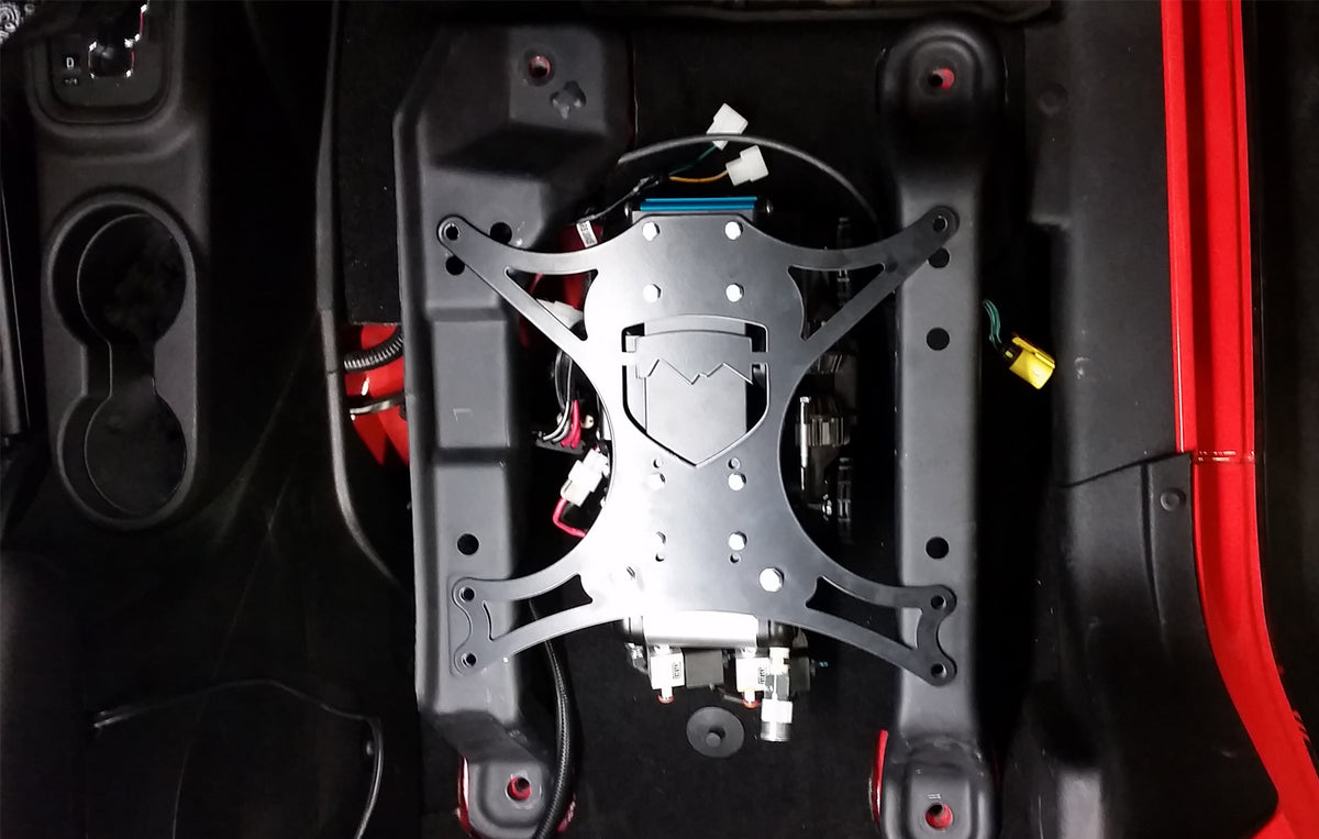 07-18 Wrangler JK 4 Door ARB Air Compressor Under Seat Mount Kit TeraFlex