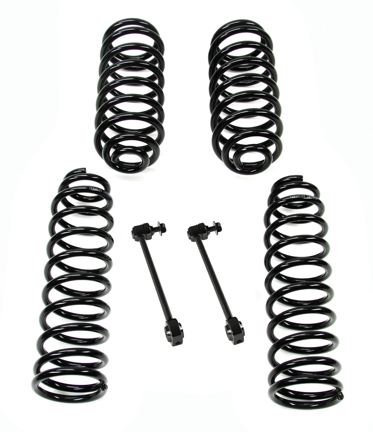 07-18 Wrangler JK 2 Door 1.5 Inch Coil Spring Lift Kit No Shocks TeraFlex