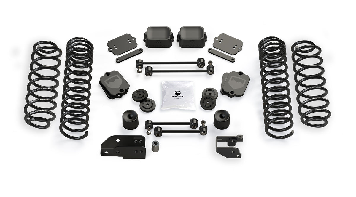 18-Up Wrangler JL 4 Door 3.5 Inch Coil Spring Base Lift Kit No Shocks TeraFlex