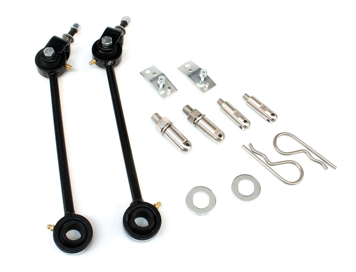 97-06 Jeep Wrangler TJ 10 Inch Front Sway Bar Quick Disconnect Kit 3-6 Inch Lift TeraFlex