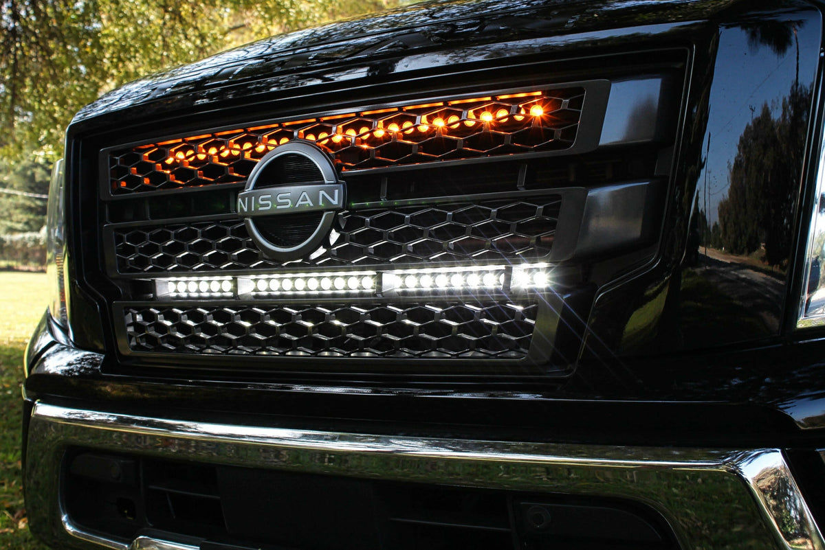 2017+ Nissan Titan Dual 30s Light Bars