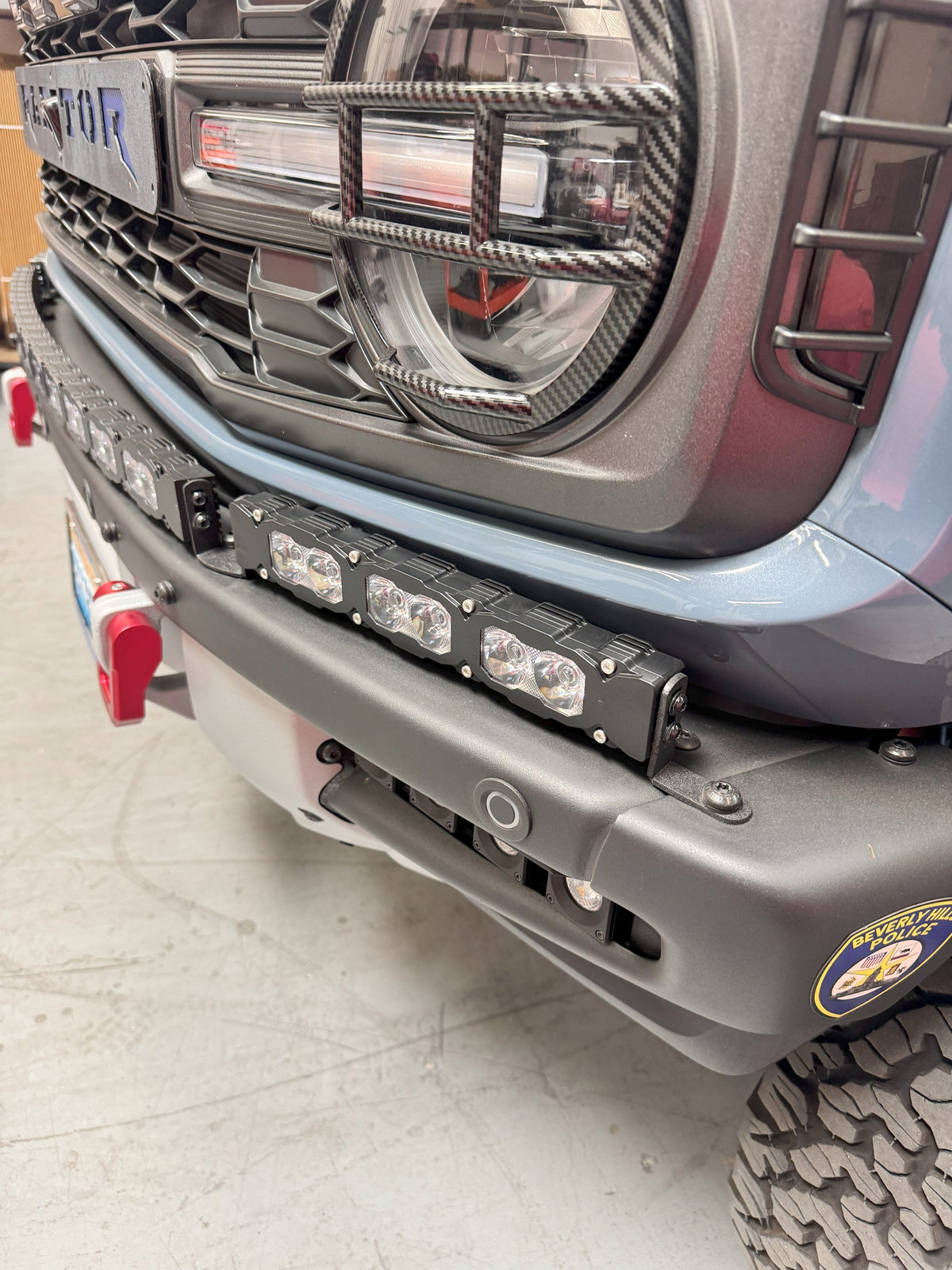Bronco Raptor Light Bar Extensions | 2022+ Ford