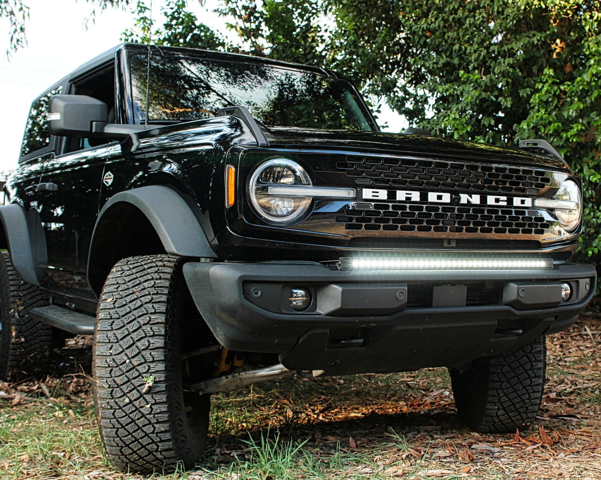 2021+ Ford Bronco Standard Bumper 40in Light Bar - Slim
