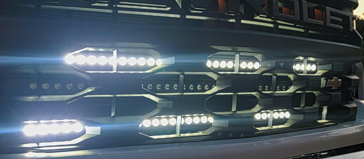 2022+ Chevrolet Silverado 1500 Dual 40s Light Bars