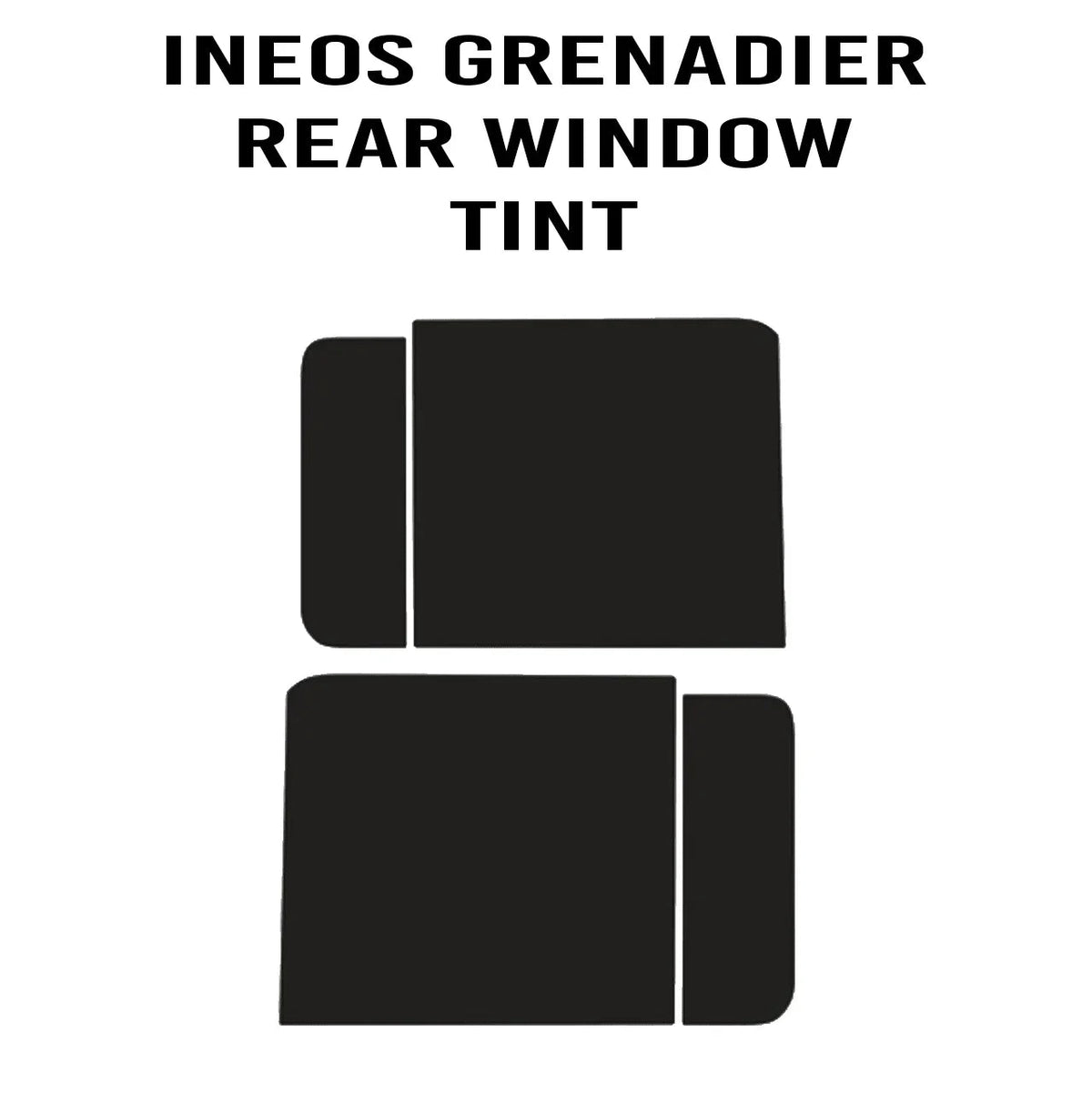 Easy DIY Window Tint Kit - 2024+ Grenadier