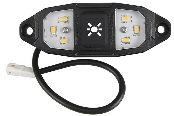 SSV Works Dome Light with Billet Mount for 1.75" Tube