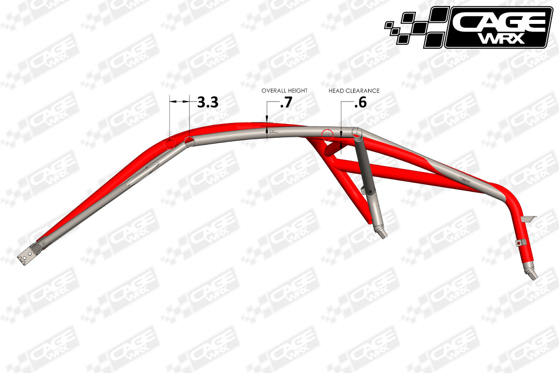 Polaris RZR Pro R Roll Cage KIT | "SUPER SHORTY"