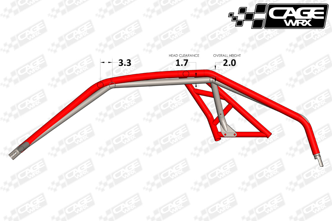 Polaris RZR Pro XP Roll Cage KIT | "BAJA SPEC"