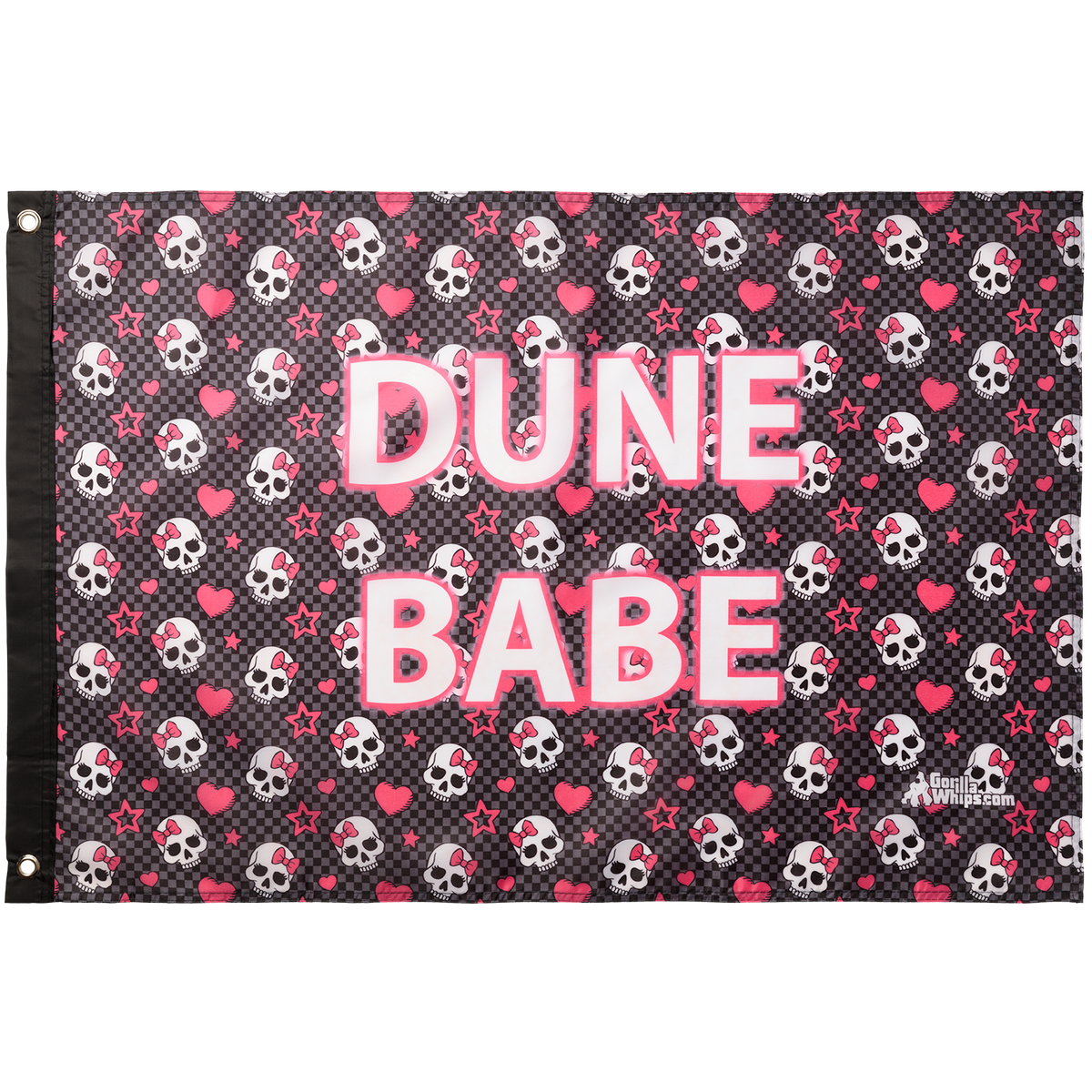 Dune Babe Skulls 2x3 Grommet Whip Flag