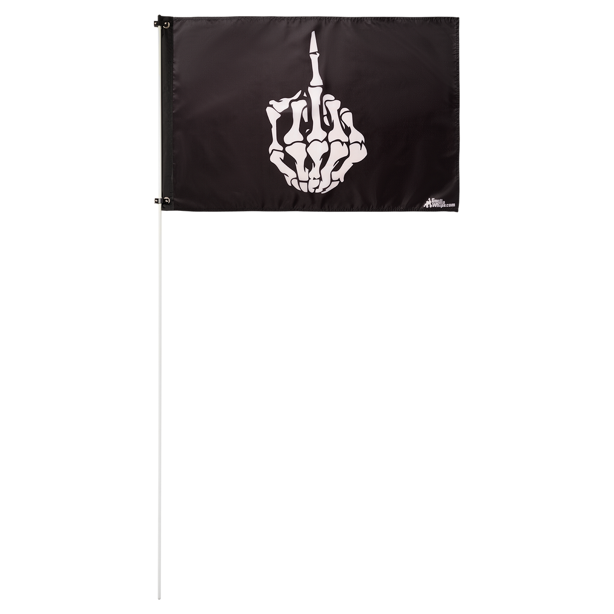 Skeleton Birdie 2x3 Grommet Whip Flag