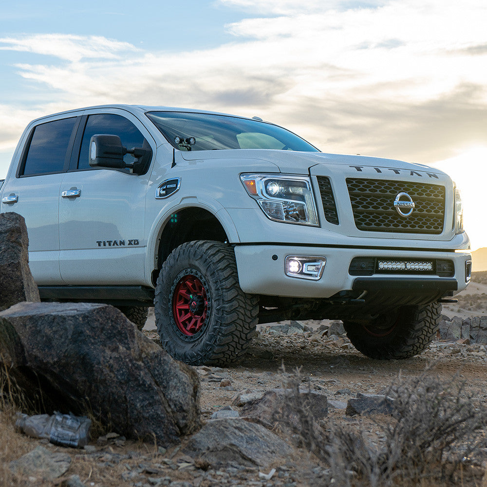 Titan Fog Pocket Kit 17-18 Nissan Titan Pro Baja Designs - 447502