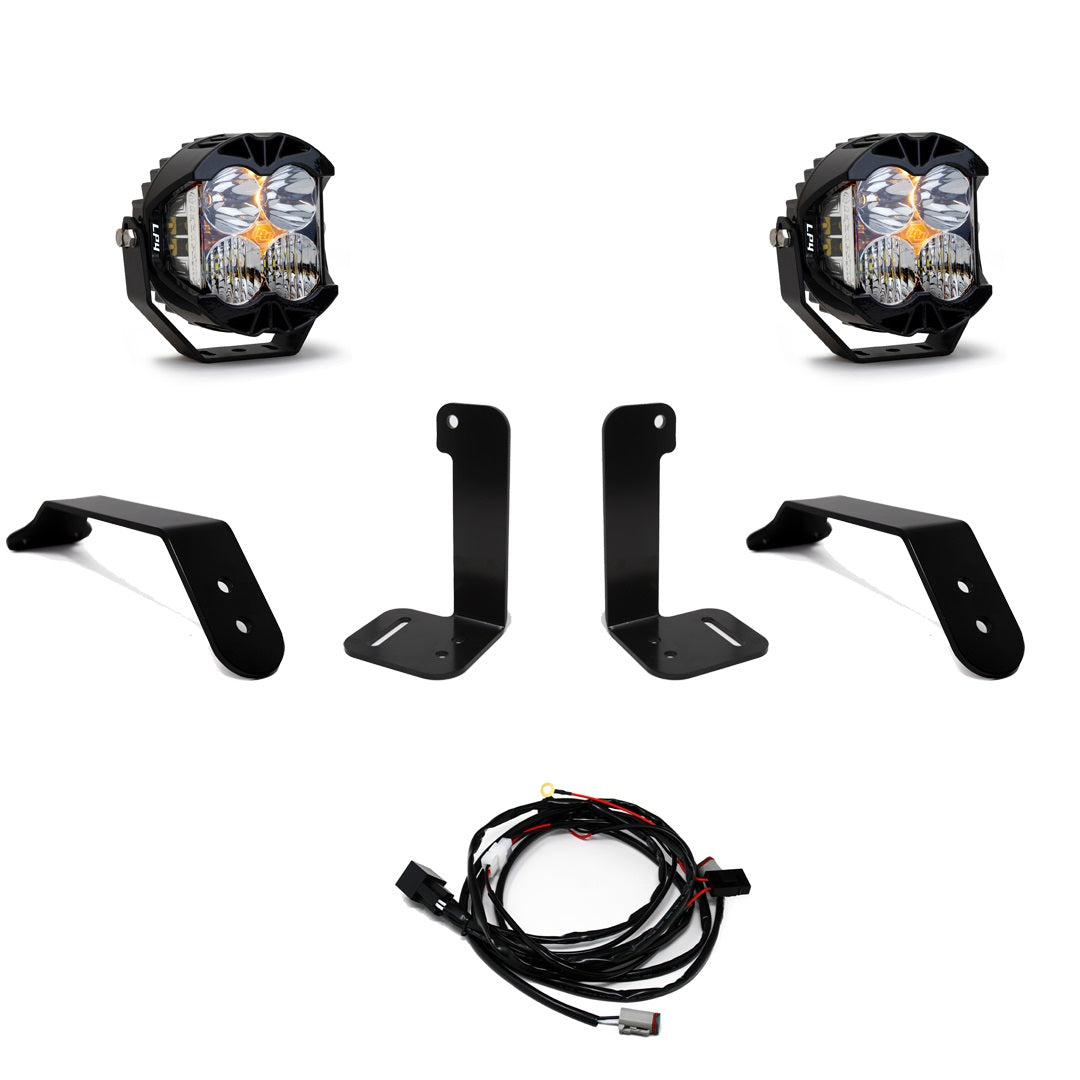 Jeep JL/JT Dual LP4 Auxiliary Light Kit Baja Designs - 447658