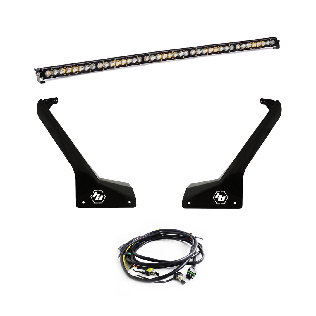 Jeep JL/JT Roof Bar LED Light Kit 50 Inch S8 Baja Designs - 447665