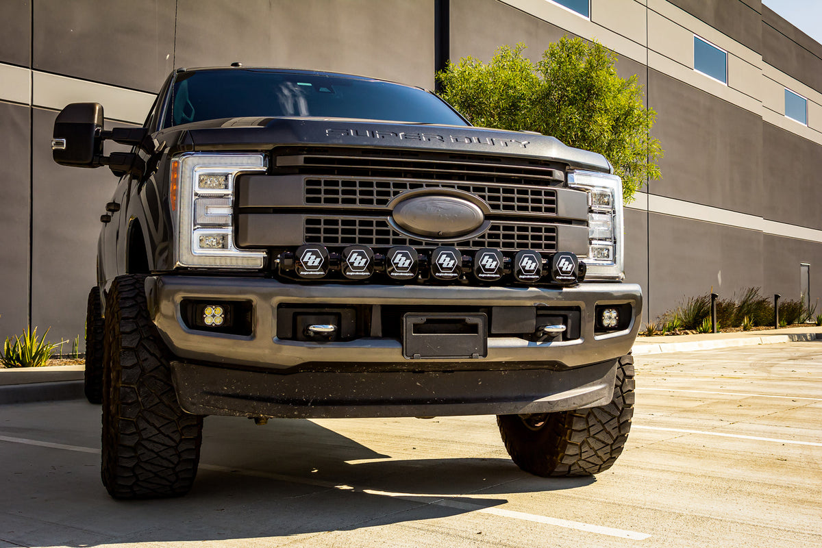 7 XL Linkable LED Light Kit For 17-19 Ford Super Duty Baja Designs - 447744