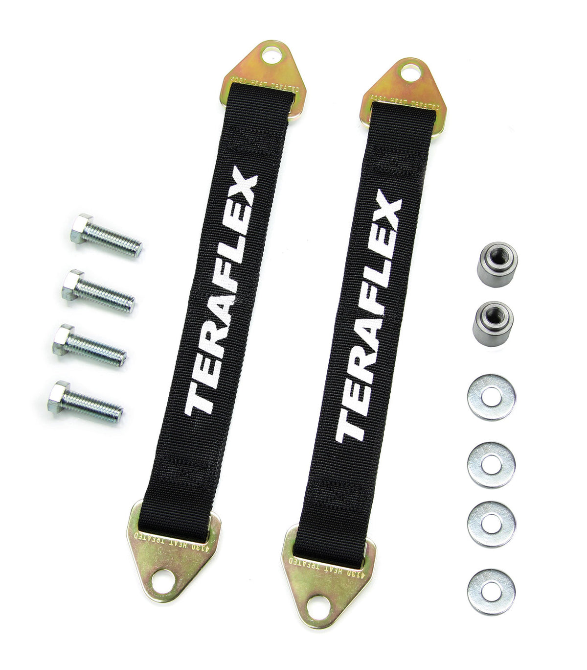 07-18 Wrangler JK 15.125 Inch Suspension Limit Strap Kit Front 3-4 Inch Lift TeraFlex