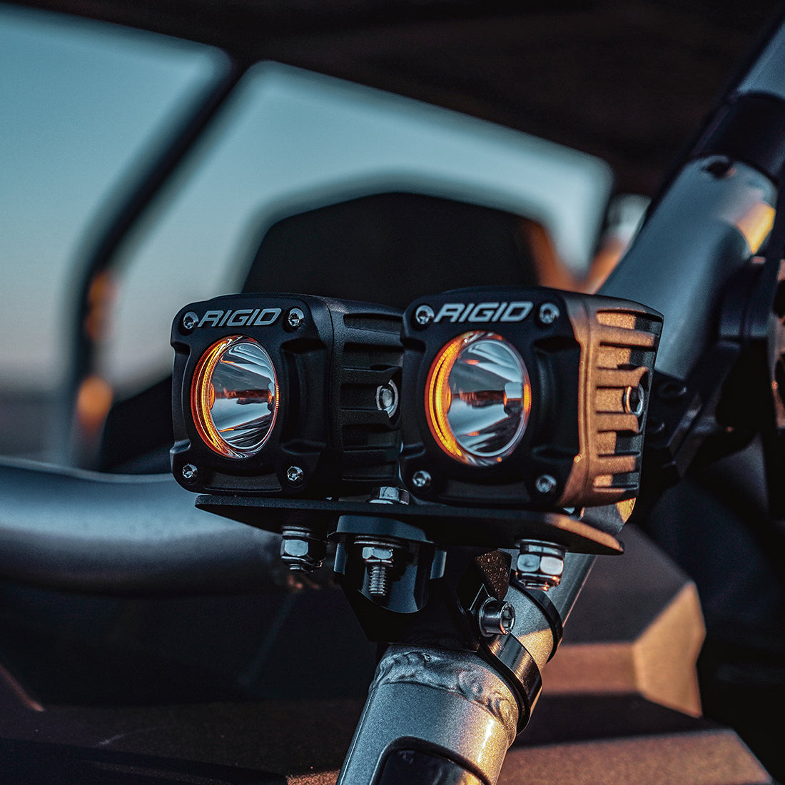 Rigid Industries Revolve Pod with Backlight Pair