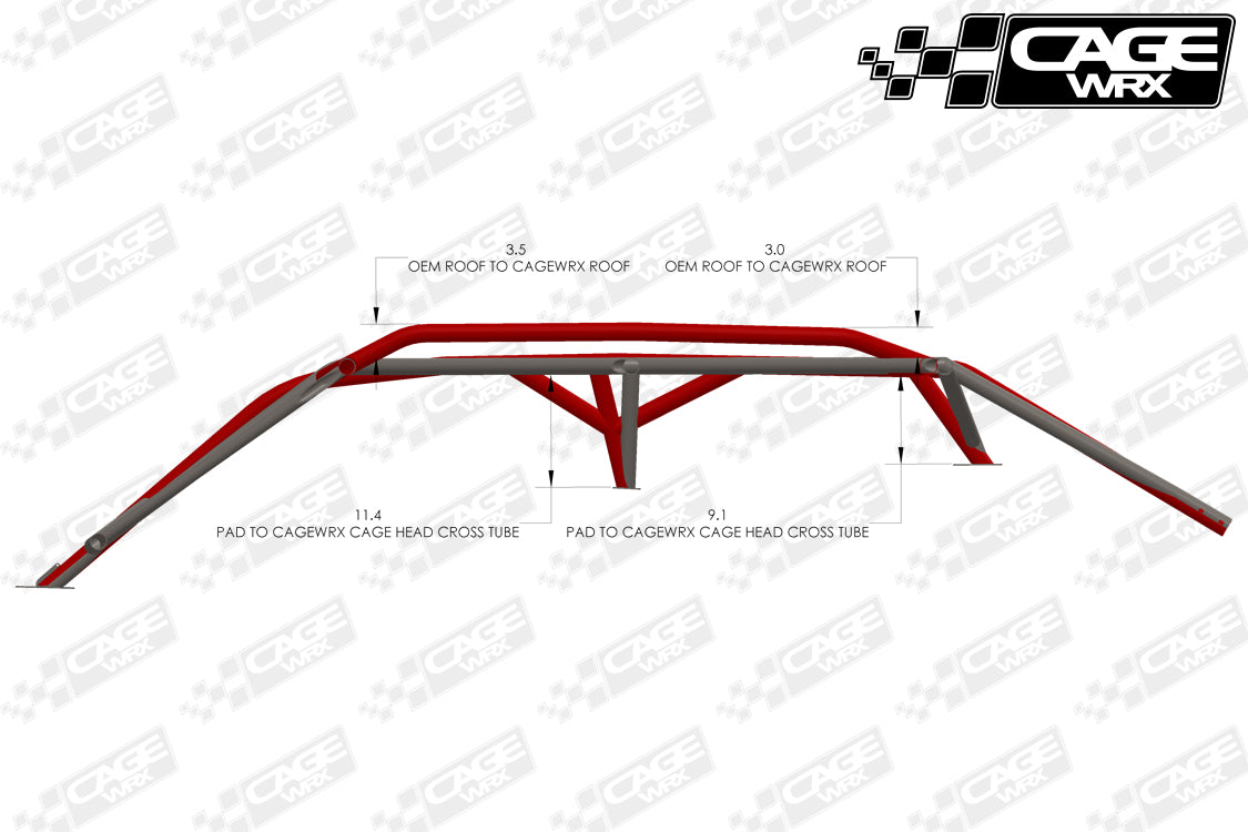 Can-Am Maverick X3 MAX Roll Cage | ASSEMBLED | "BAJA SPEC"