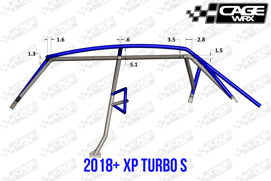 Polaris RZR XP4 (2019-2023) / XP4 Turbo S Roll Cage KIT | "BAJA SPEC"