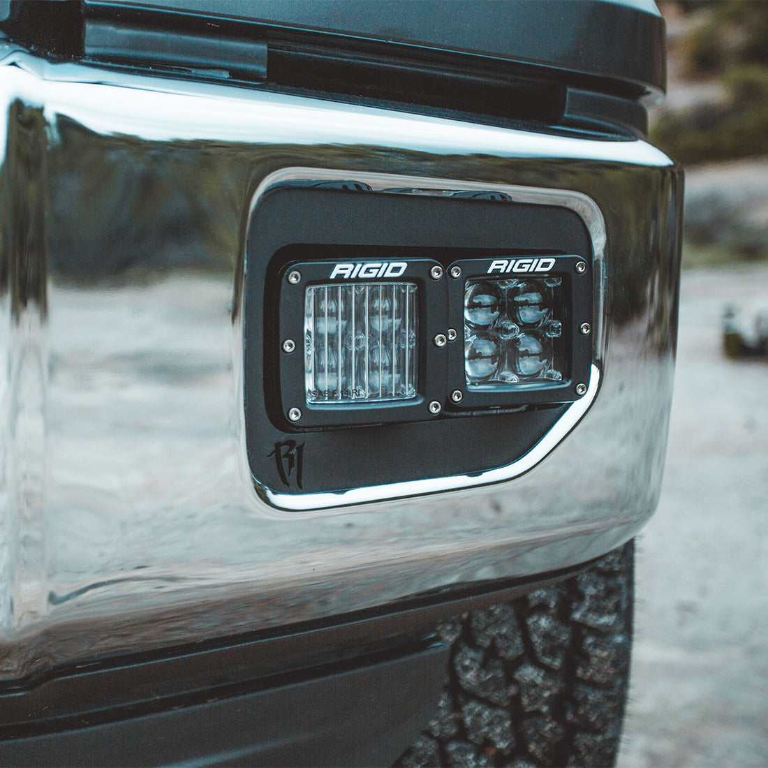 Rigid Industries SAE Fog Light Pair D-Series Pro