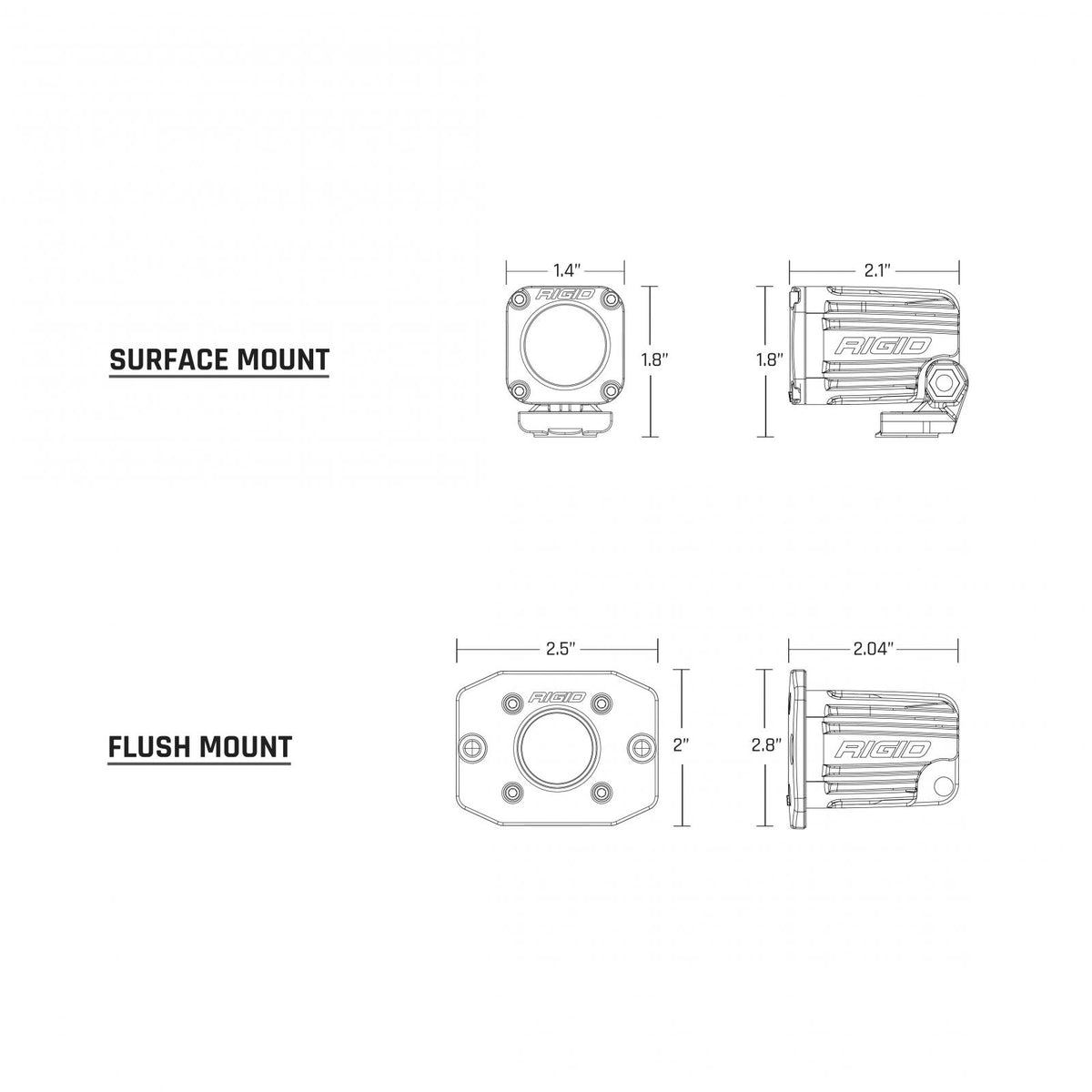 Rigid Industries Ignite Flood Surface Mount Ignite
