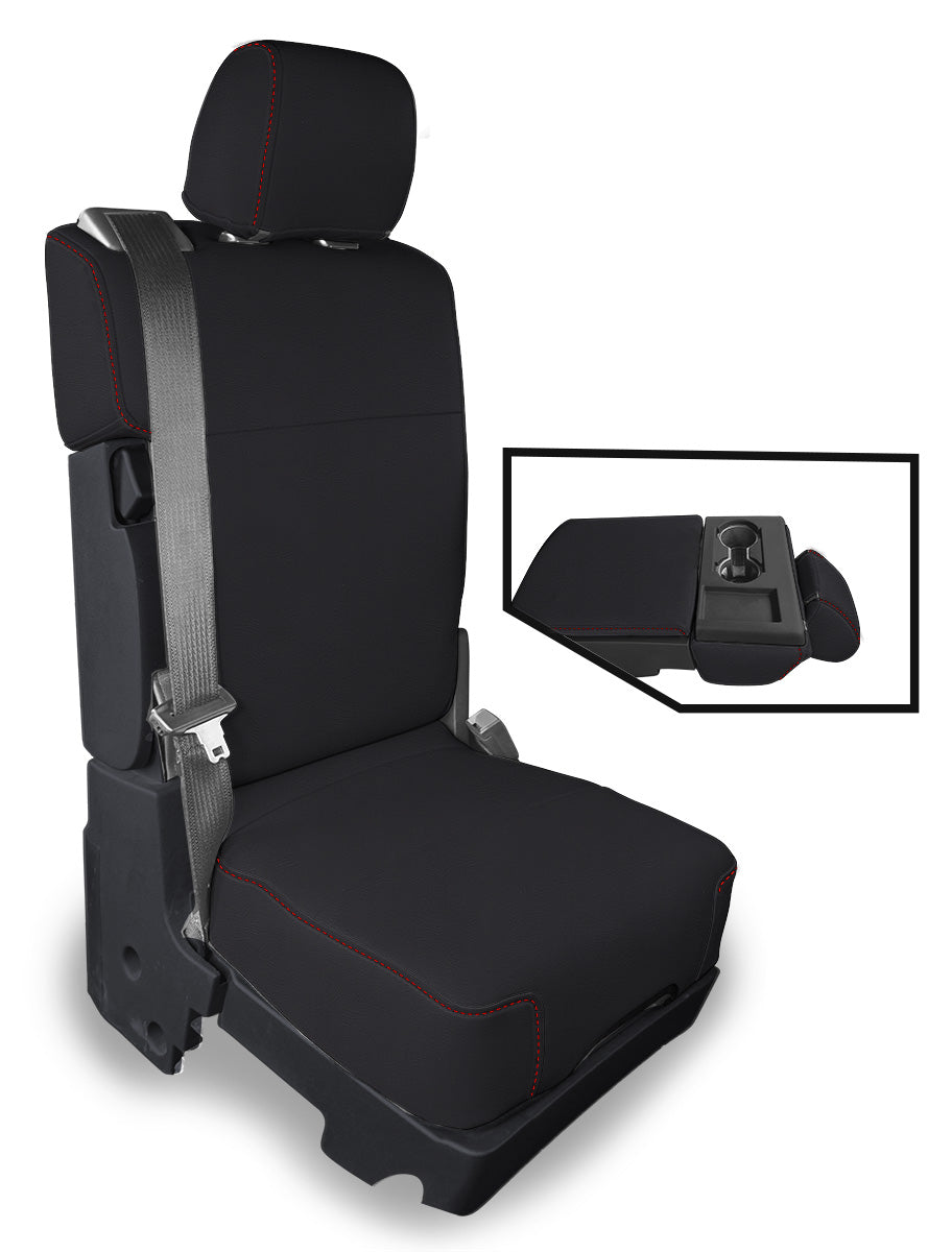 Center Jump Seat Cover w/ Standard Console for 2015-Present Ford F150 2017-Present Super Duty PRP Seats