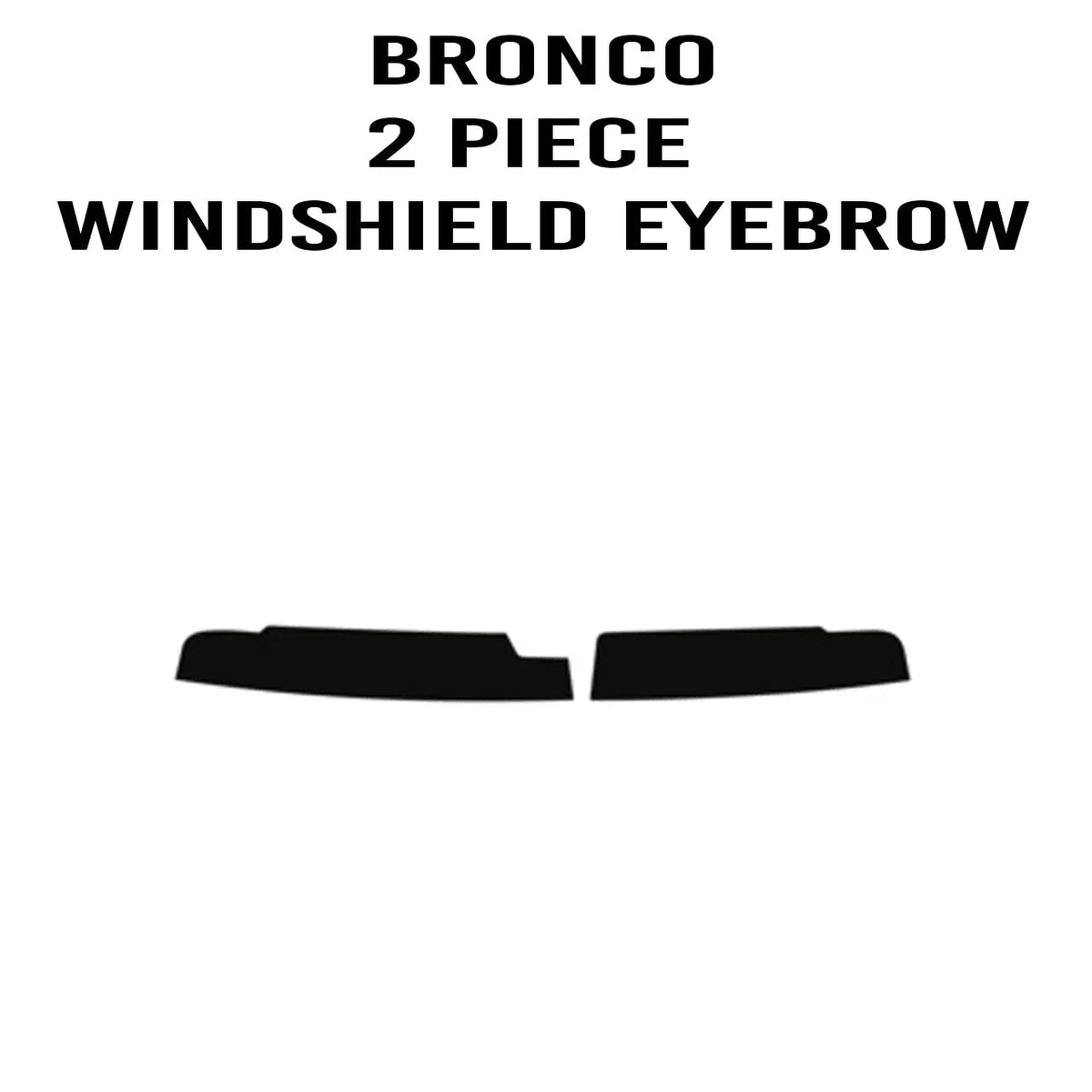 Easy DIY Window Tint Kit - 2021+ Bronco
