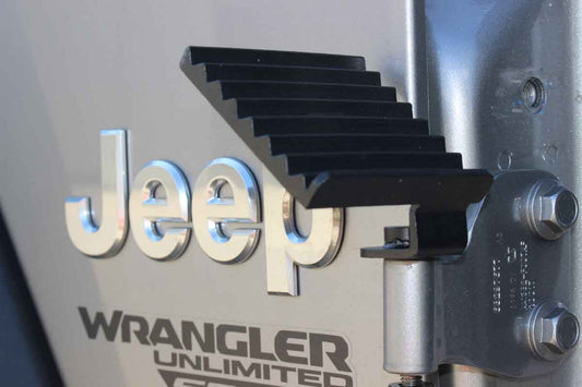 Fishbone Offroad Foot Peg Set for 2018 & Up Jeep Wrangler JL/Wrangler Unlimited JLU, 2020 & Up Jeep Gladiator JT FB21082