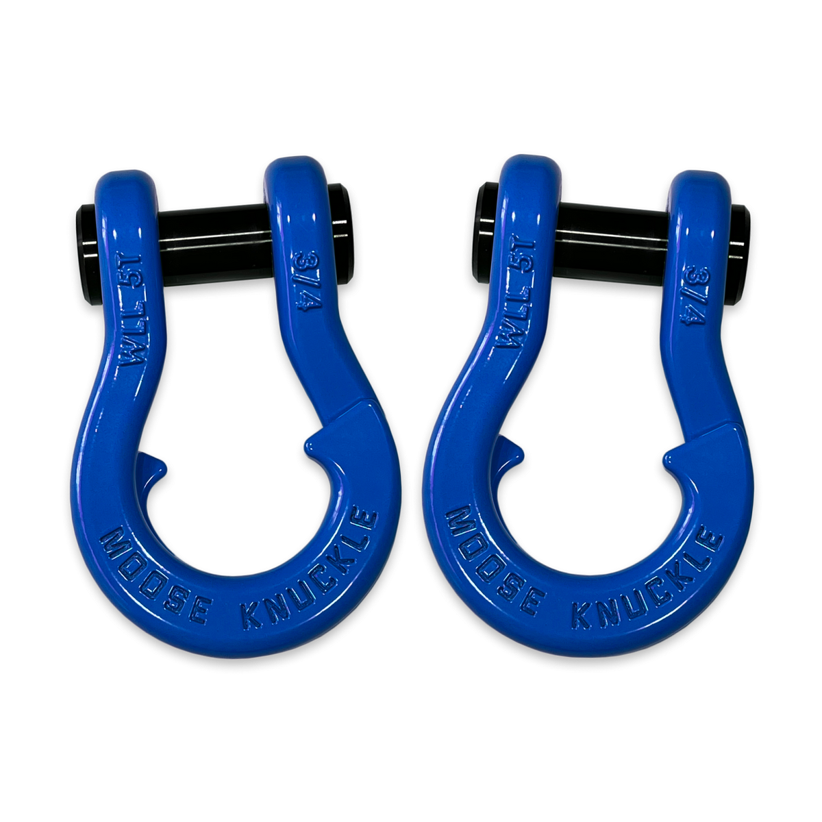 Jowl Recovery Split Shackle 3/4 Blue Balls Moose Knuckle Offroad