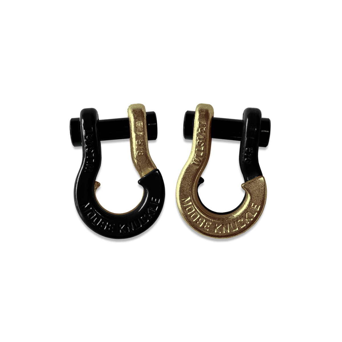 Jowl Split Shackle 5/8 Black Hole Moose Knuckle Offroad