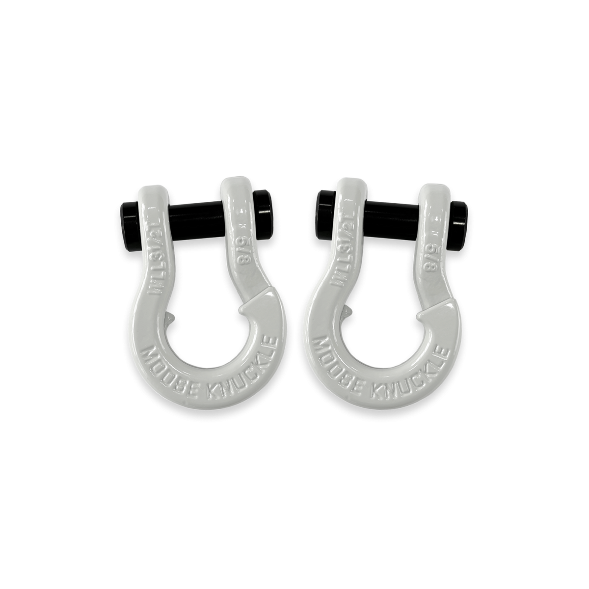 Jowl Split Shackle 5/8 Pure White Moose Knuckle Offroad