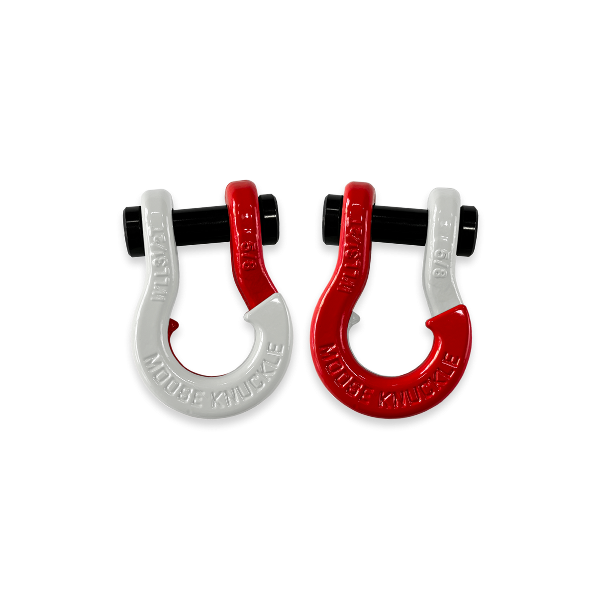 Jowl Split Shackle 5/8 Pure White Moose Knuckle Offroad