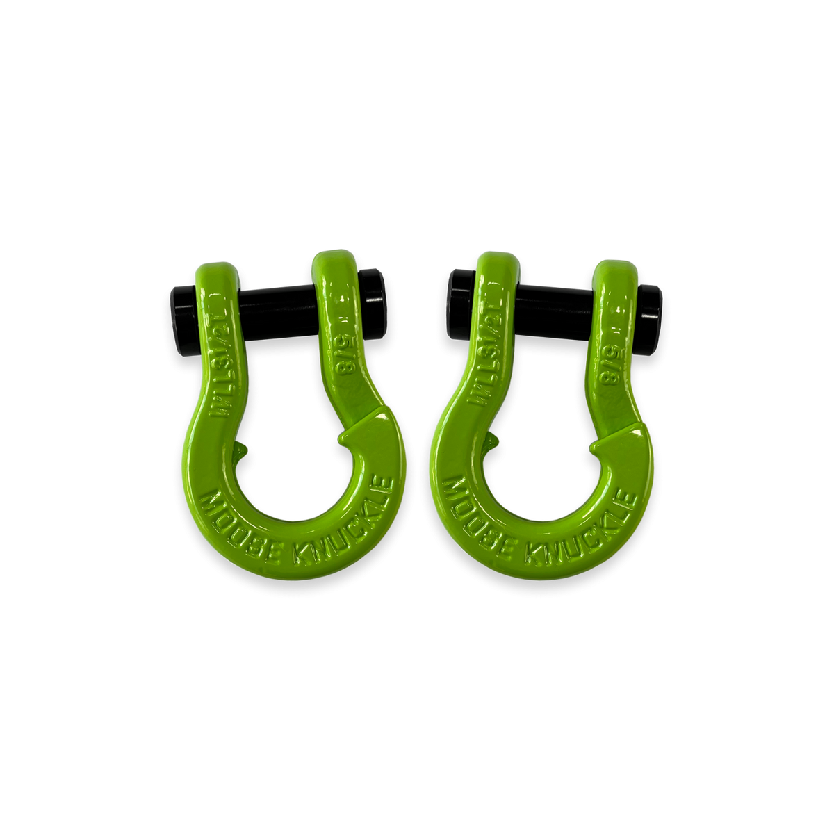 Jowl Split Shackle 5/8 Sublime Green Moose Knuckle Offroad