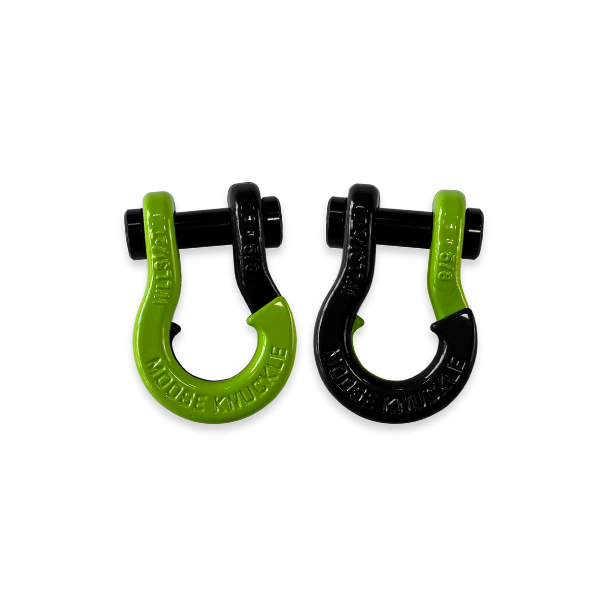 Jowl Split Shackle 5/8 Sublime Green Moose Knuckle Offroad