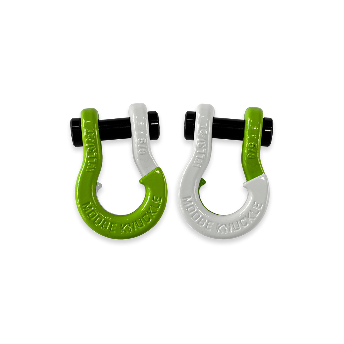 Jowl Split Shackle 5/8 Sublime Green Moose Knuckle Offroad
