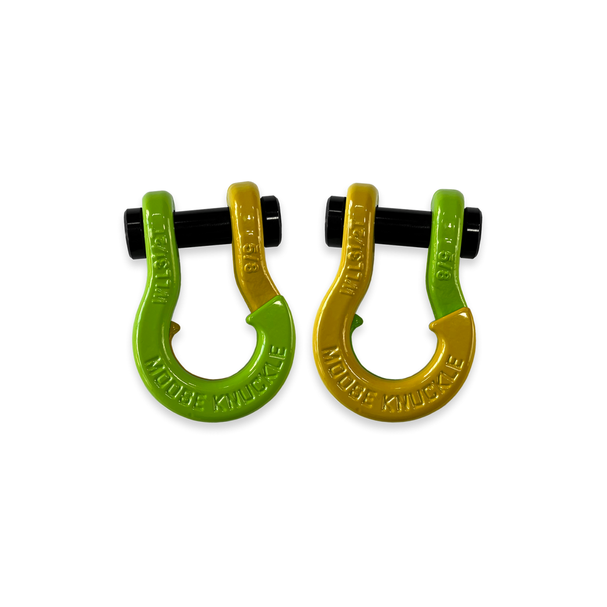 Jowl Split Shackle 5/8 Sublime Green Moose Knuckle Offroad