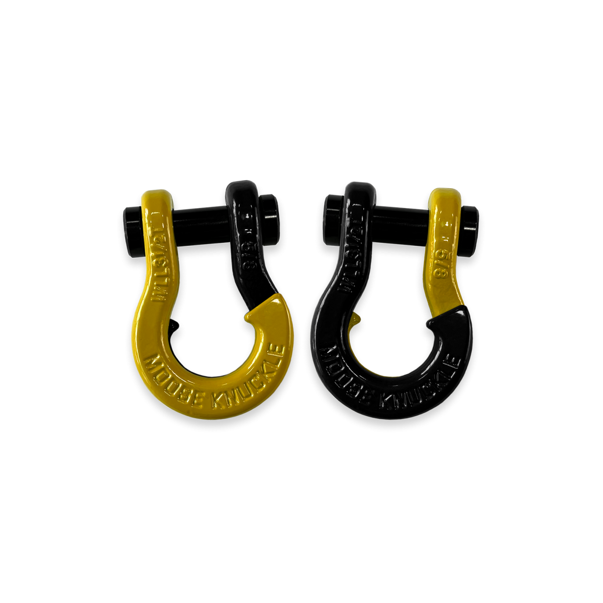Jowl Split Shackle 5/8 Detonator Yellow Moose Knuckle Offroad