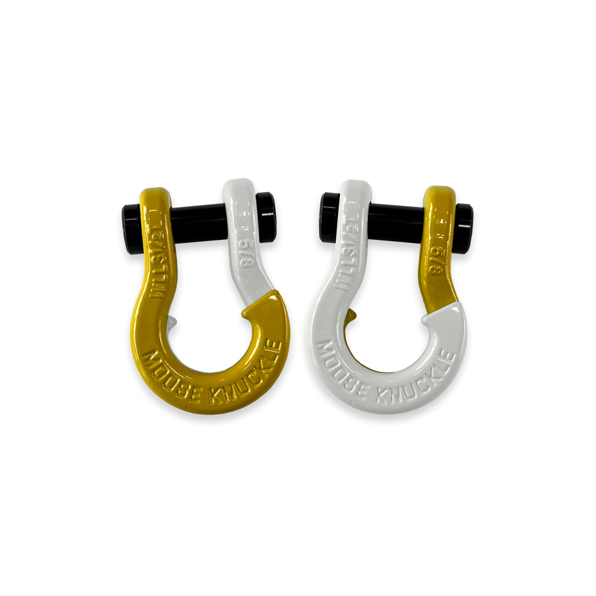 Jowl Split Shackle 5/8 Detonator Yellow Moose Knuckle Offroad