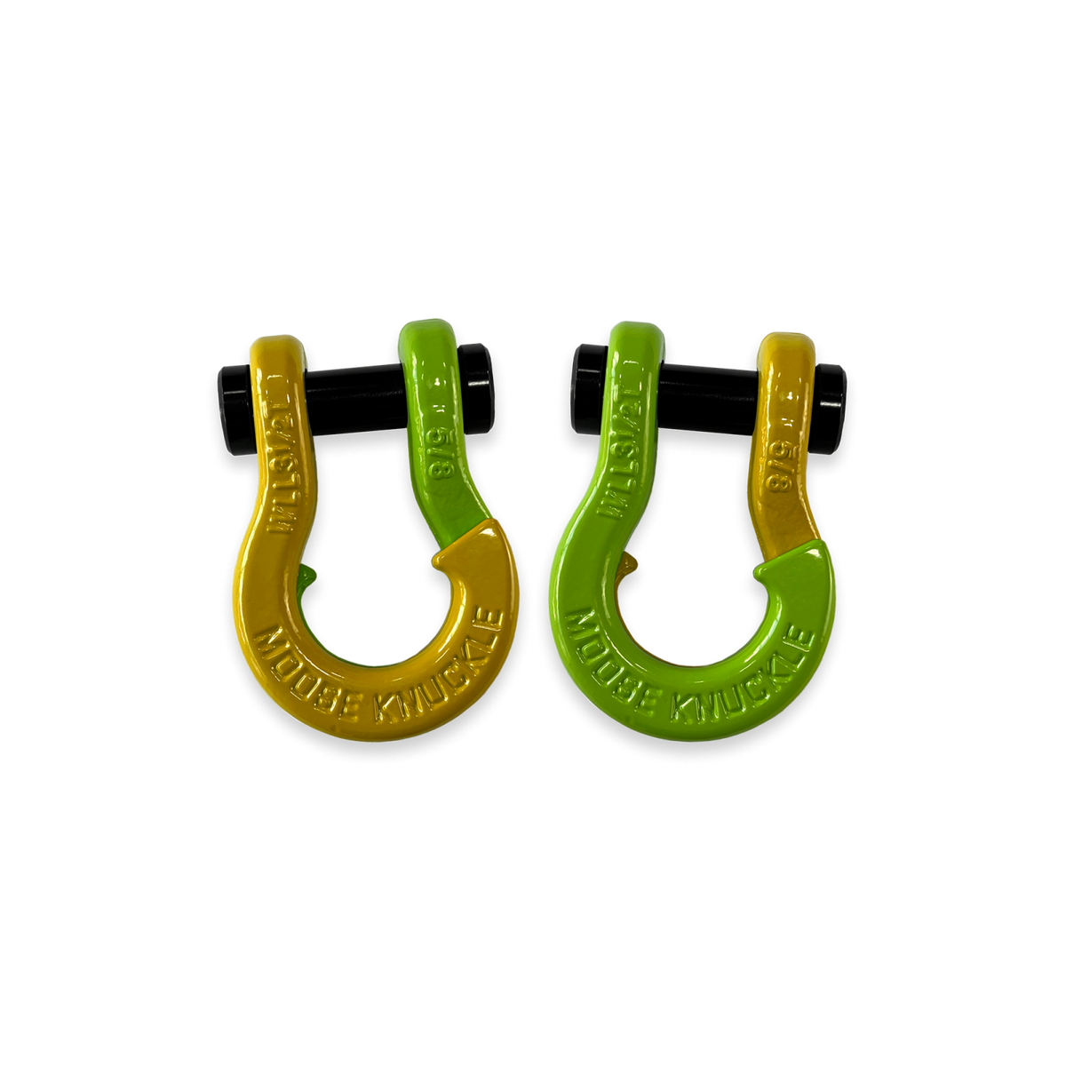 Jowl Split Shackle 5/8 Detonator Yellow Moose Knuckle Offroad