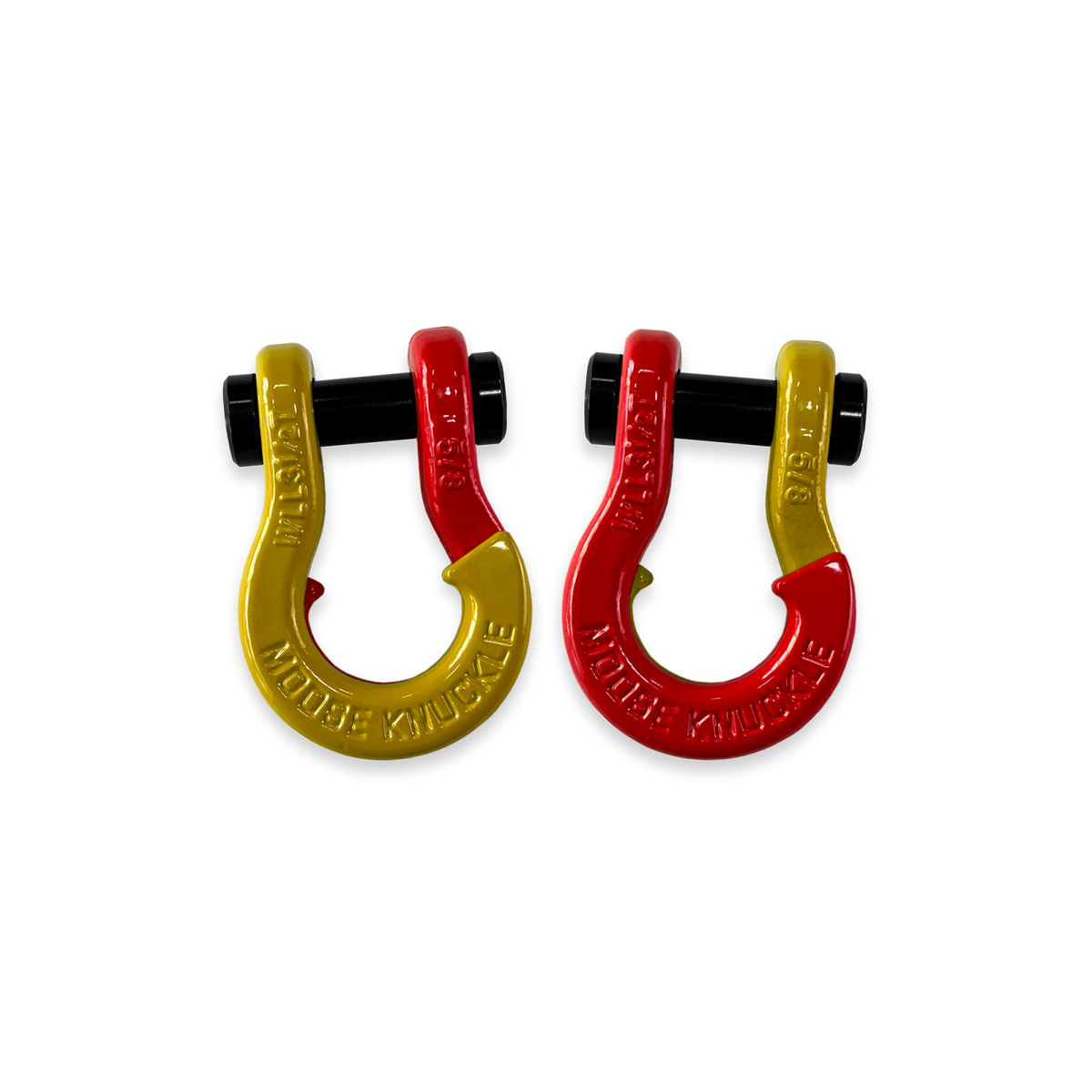 Jowl Split Shackle 5/8 Detonator Yellow Moose Knuckle Offroad