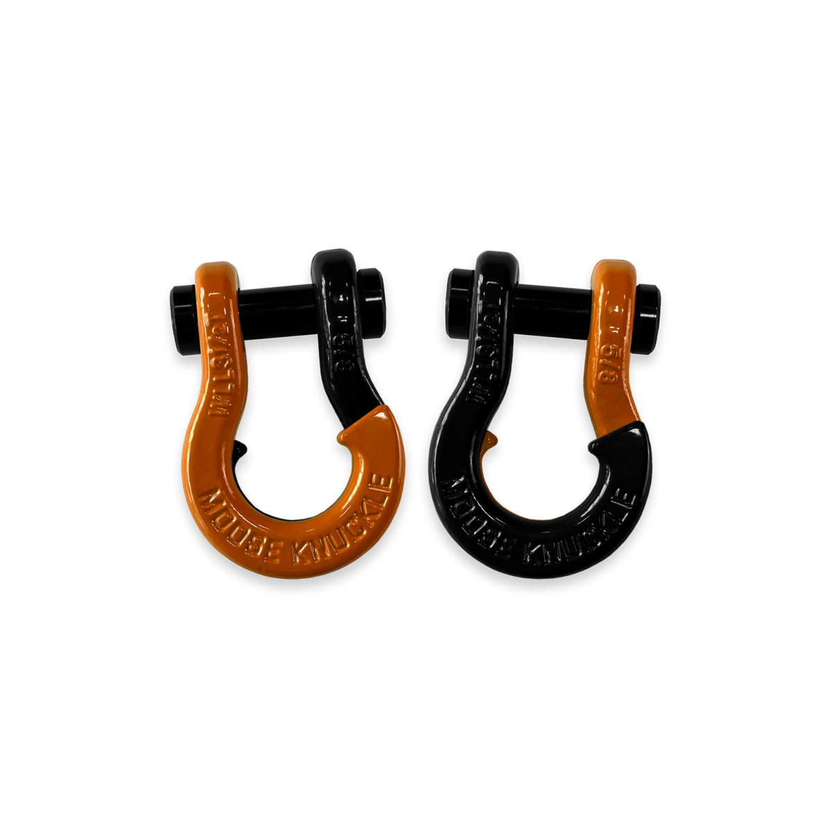 Jowl Split Shackle 5/8 Obscene Orange Moose Knuckle Offroad