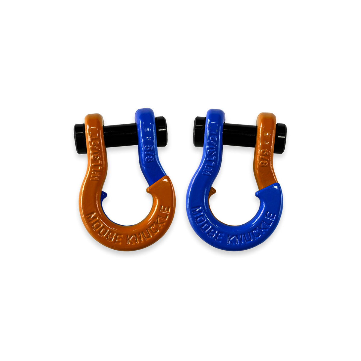 Jowl Split Shackle 5/8 Obscene Orange Moose Knuckle Offroad
