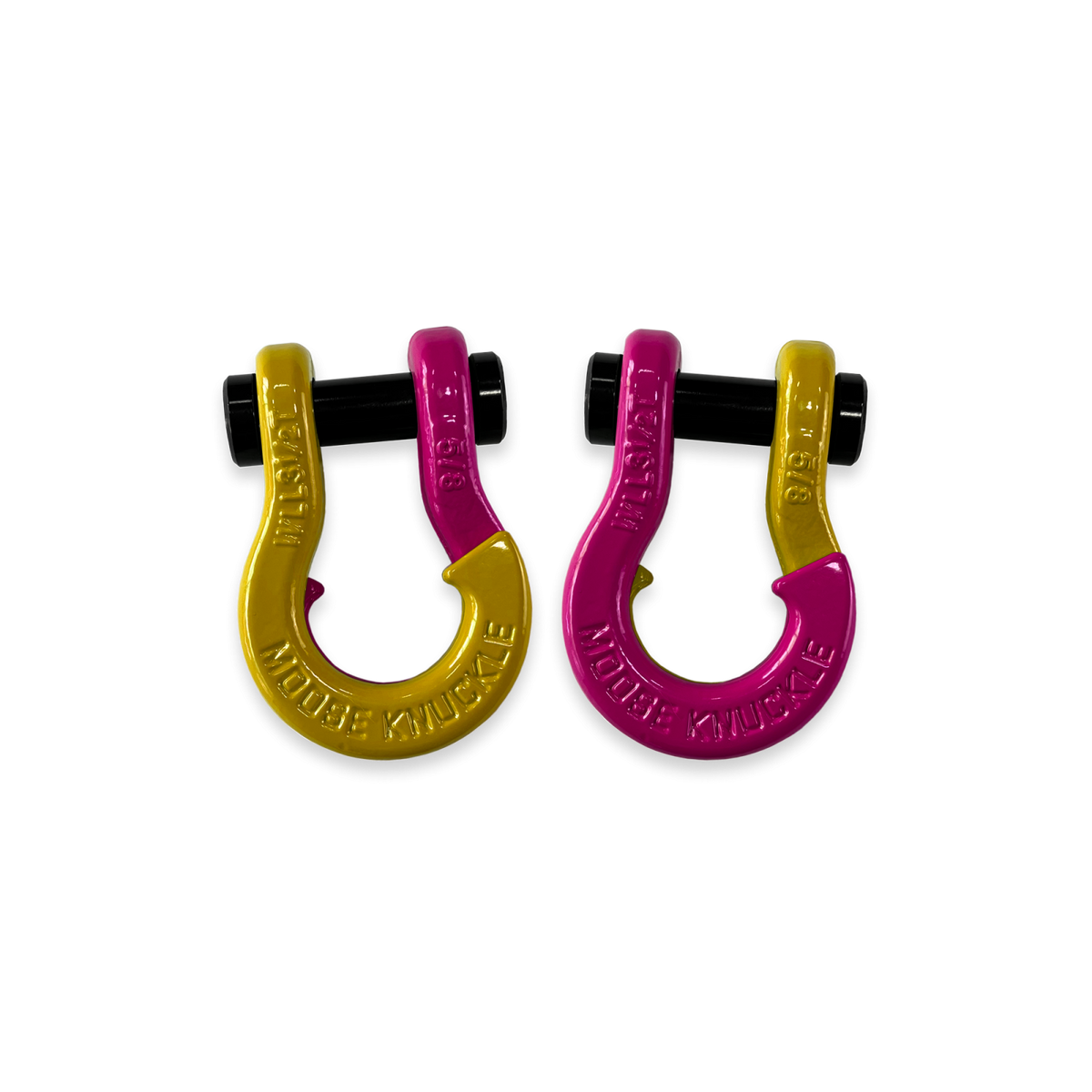 Jowl Split Shackle 5/8 Detonator Yellow Moose Knuckle Offroad