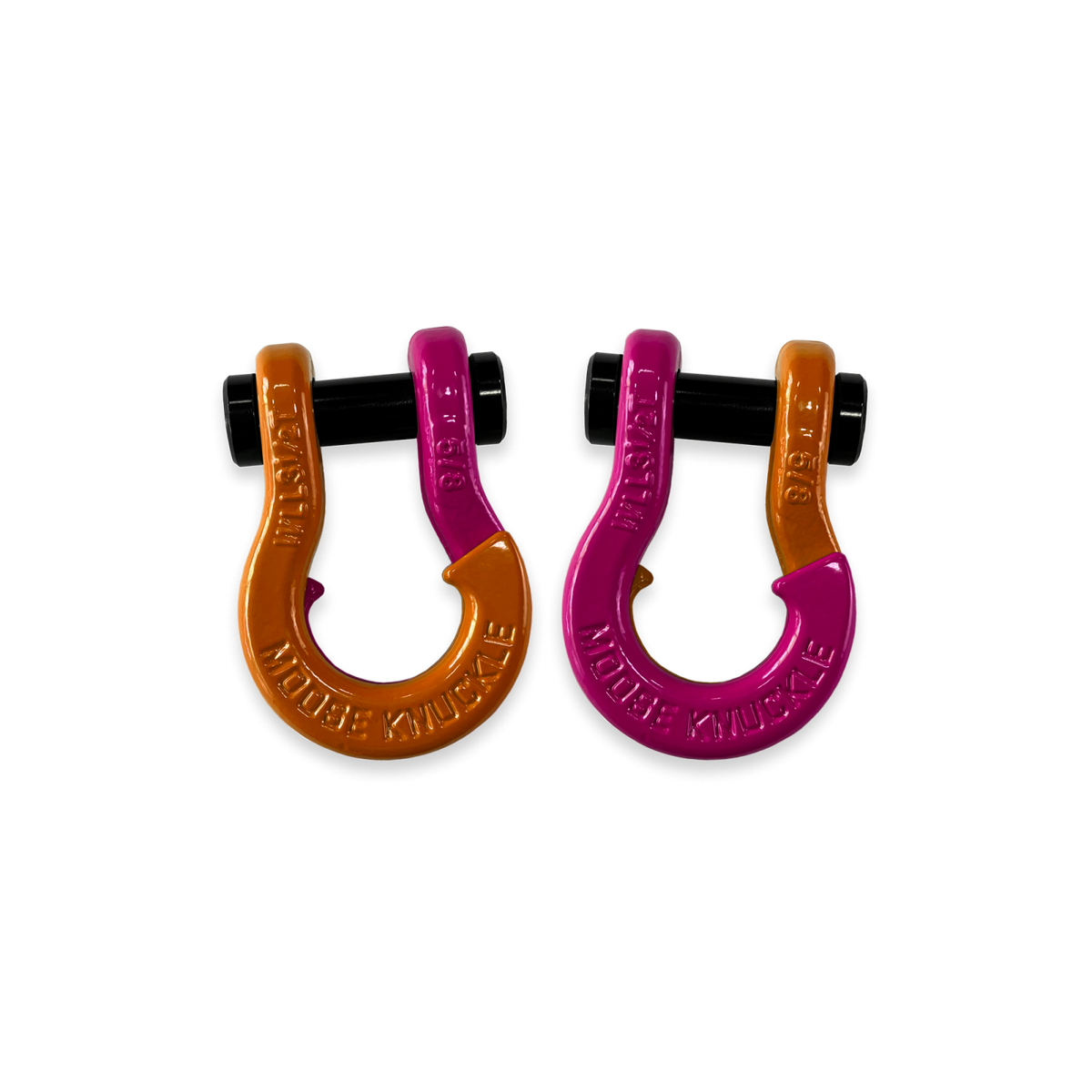 Jowl Split Shackle 5/8 Obscene Orange Moose Knuckle Offroad