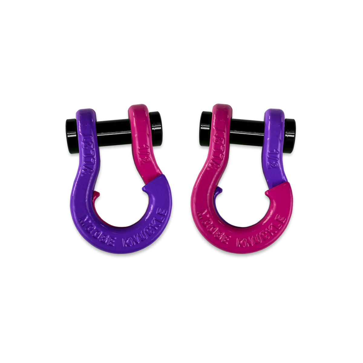 Jowl SxS Recovery Split Shackle 1/2 Grape Escape Moose Knuckle Offroad
