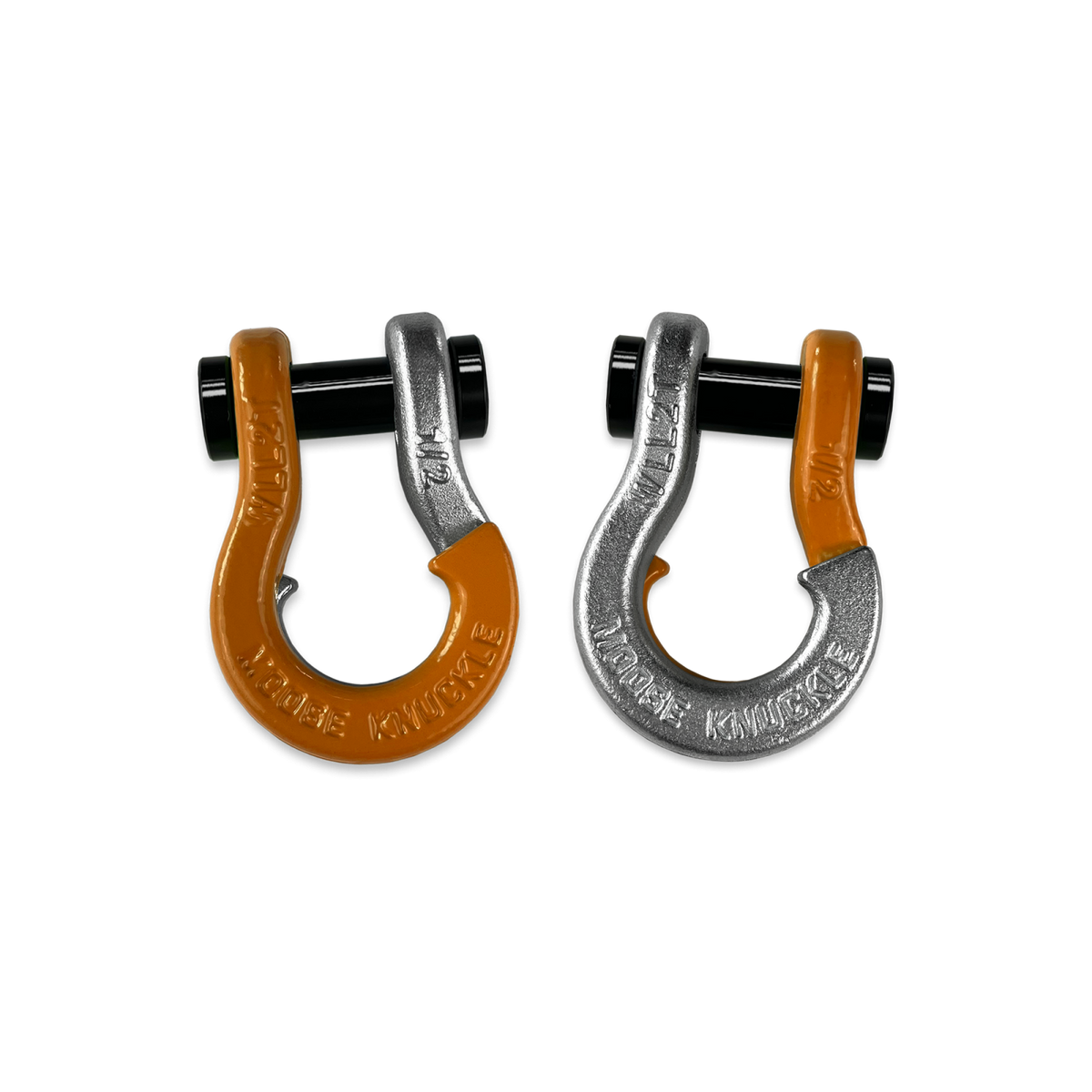 Jowl SxS Recovery Split Shackle 1/2 Obscene Orange Moose Knuckle Offroad