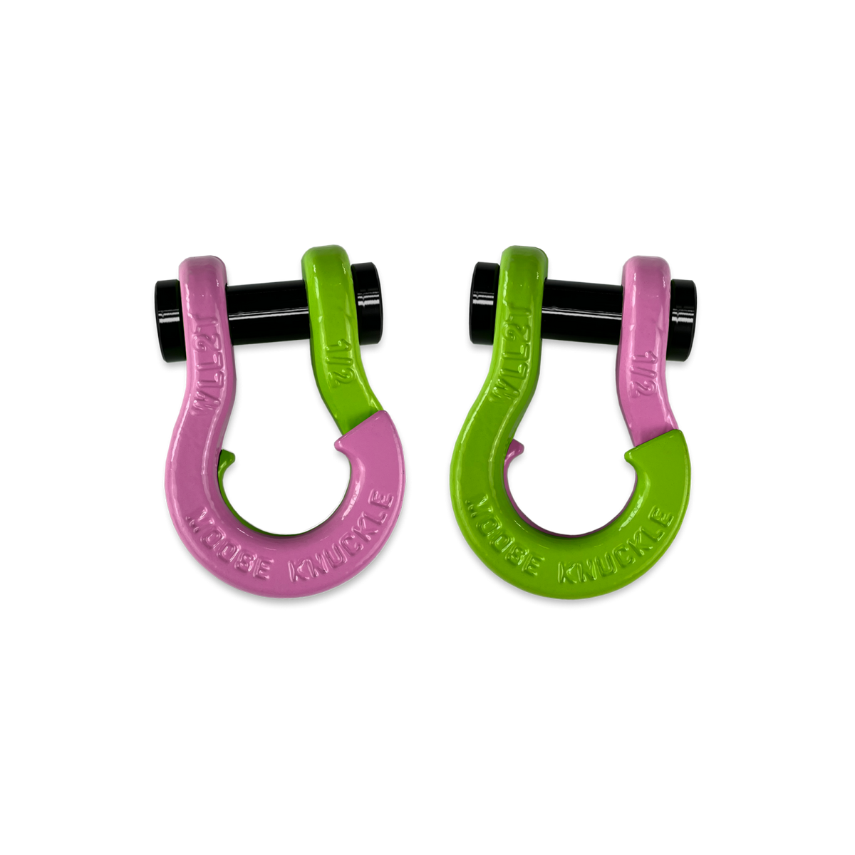 Jowl SxS Recovery Split Shackle 1/2 Pretty Pink Moose Knuckle Offroad