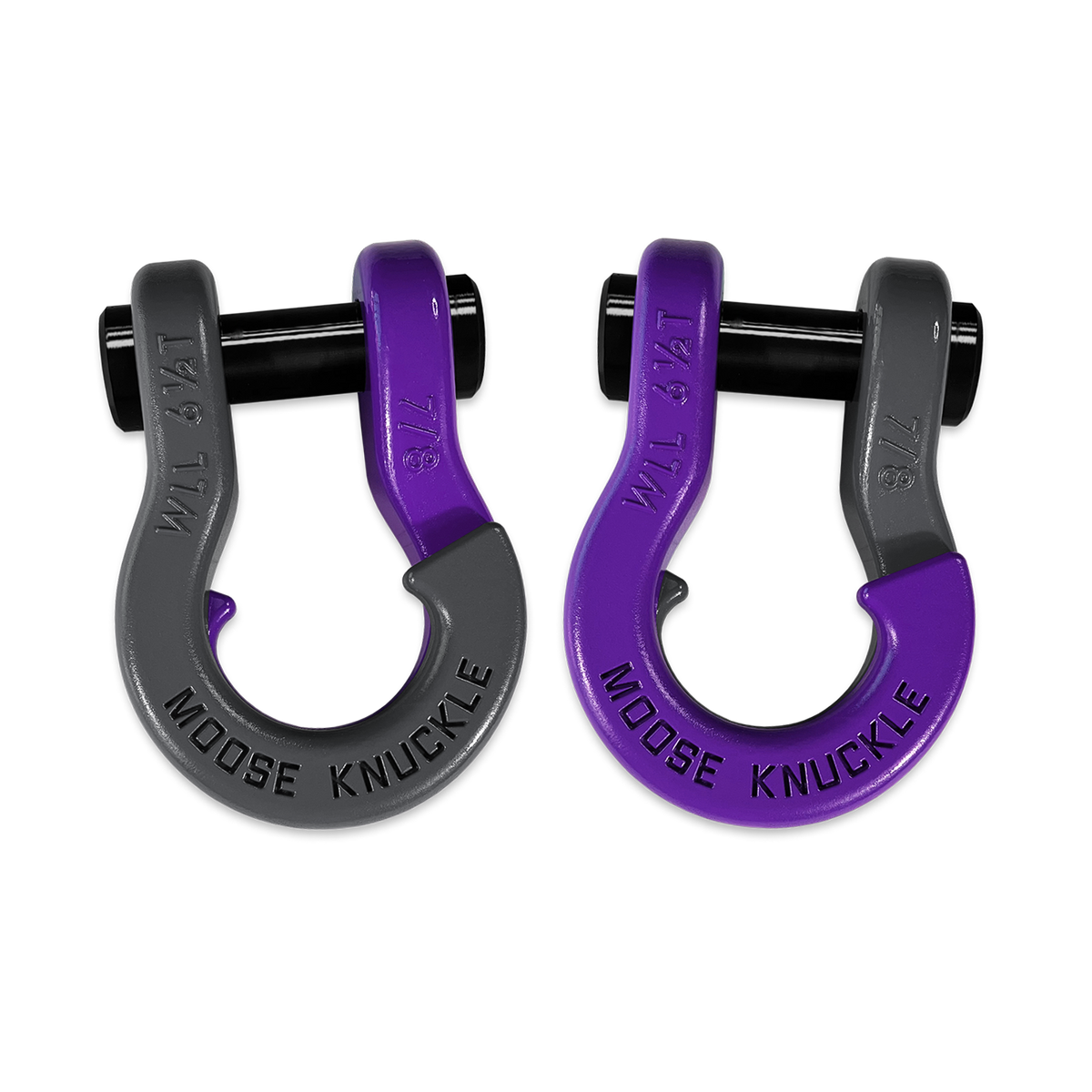 Jowl Recovery Split Shackle 7/8 Gun Gray Moose Knuckle Offroad