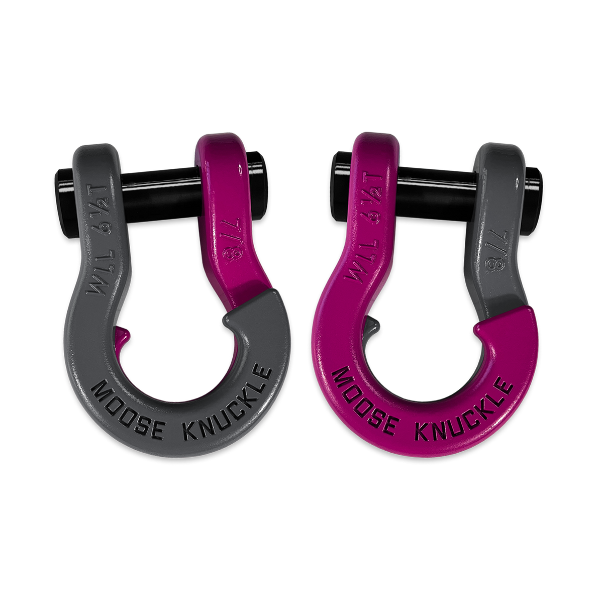 Jowl Recovery Split Shackle 7/8 Gun Gray Moose Knuckle Offroad
