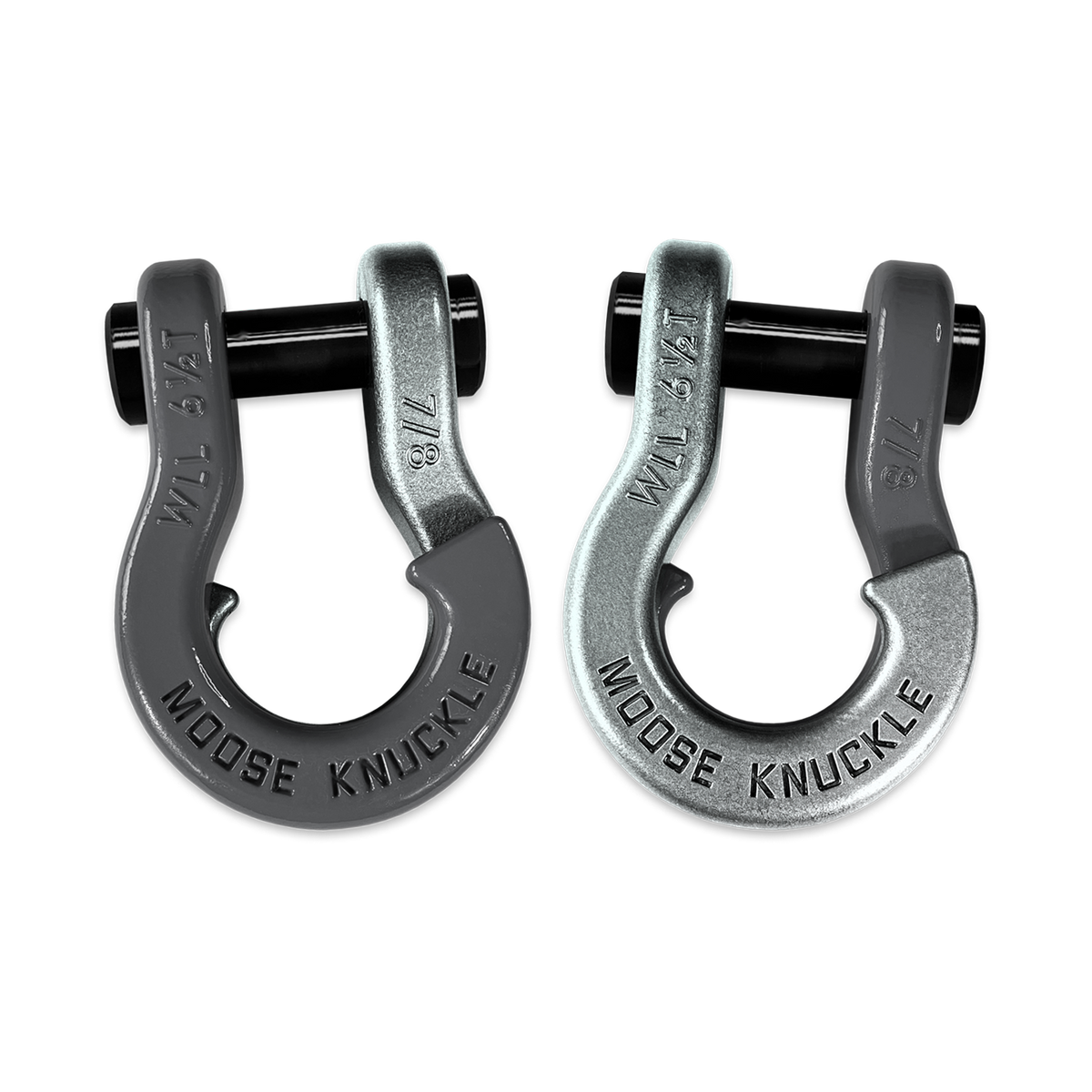 Jowl Recovery Split Shackle 7/8 Gun Gray Moose Knuckle Offroad