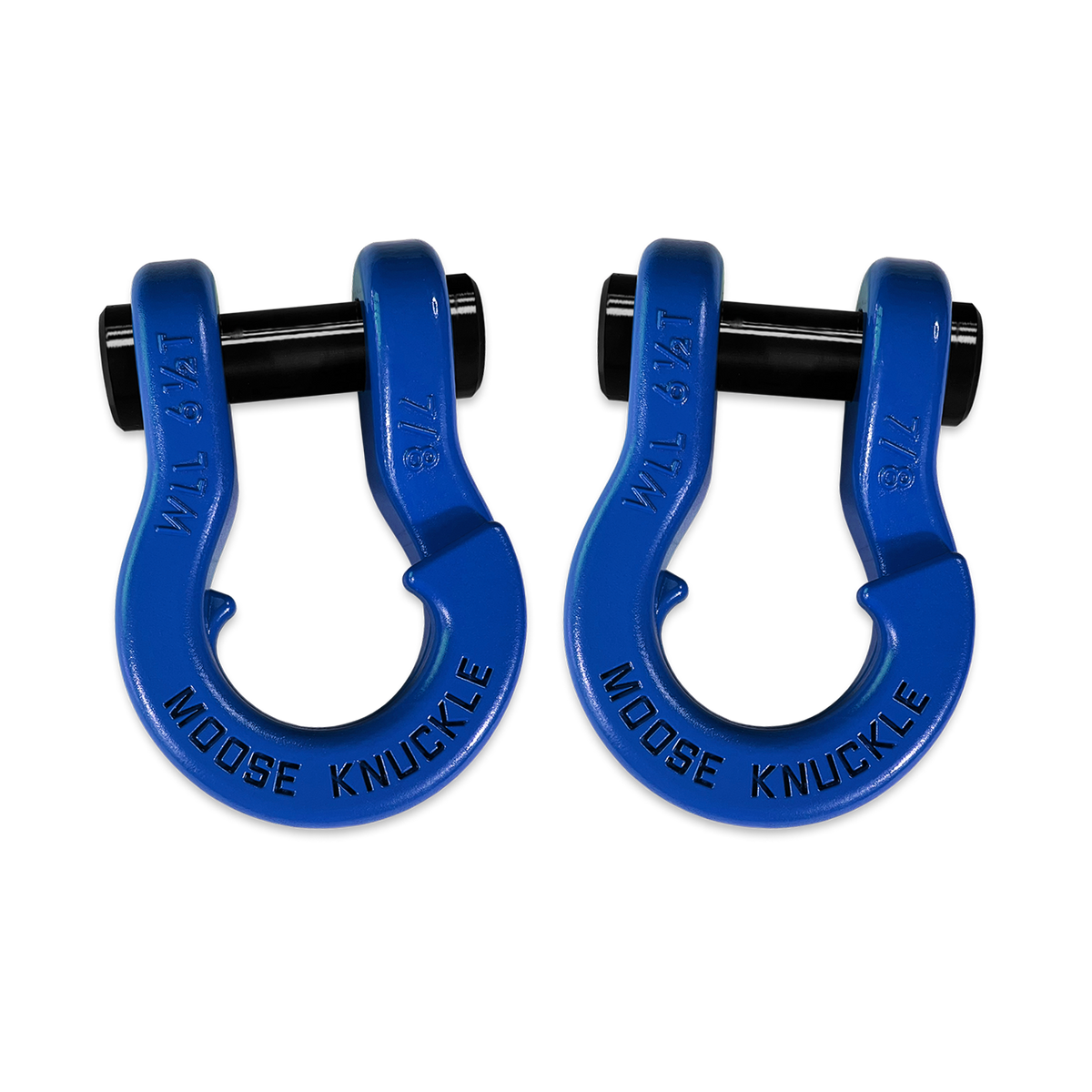 Jowl Recovery Split Shackle 7/8 Blue Balls Moose Knuckle Offroad